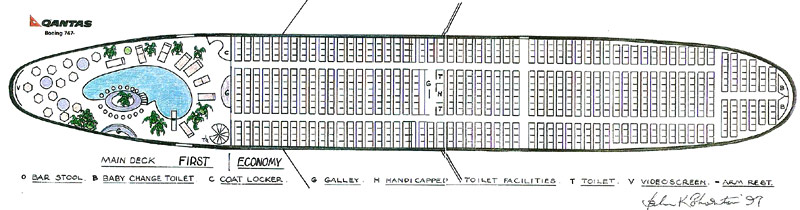 QANTAS First Class